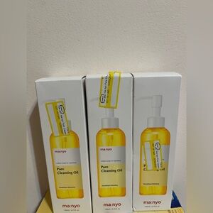 3 PACK MANYO Pure Cleansing Oil BRAND NEW Exp. 2027 (U.S Seller)